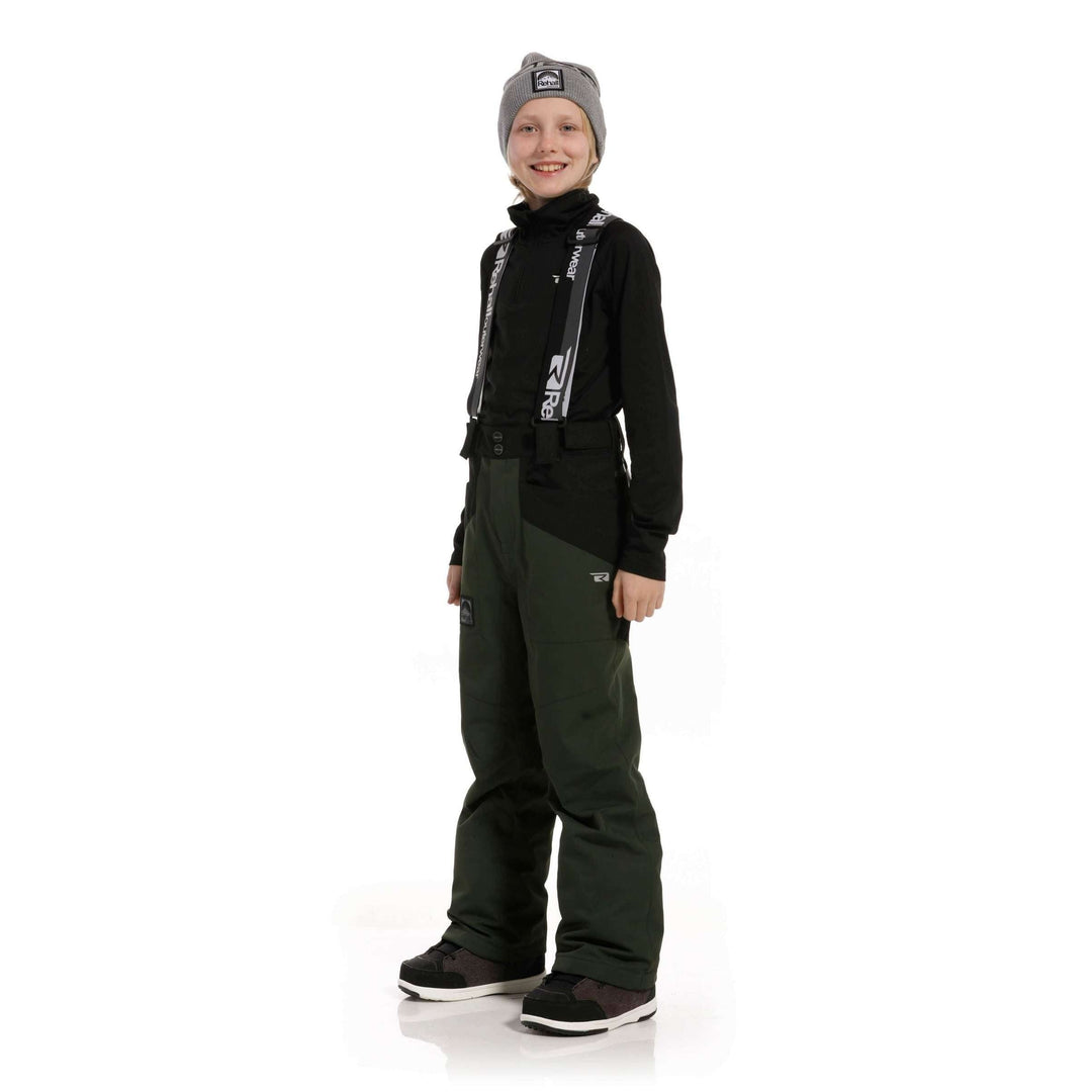 Rehall Outerwear Pants Rehall Digger Boys Snow Pants - Olive
