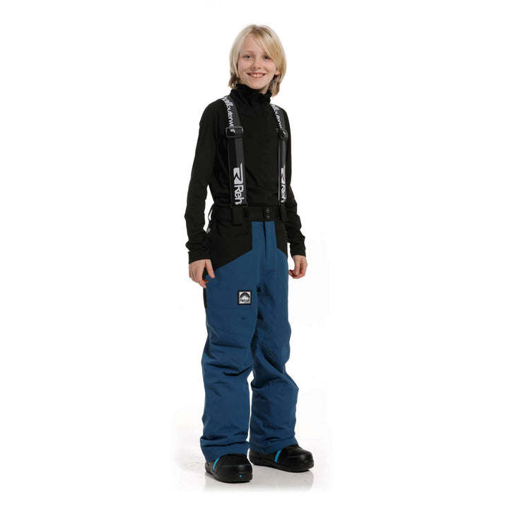 Rehall Outerwear Pants Rehall Digger Boys Snow Pants - Petrol