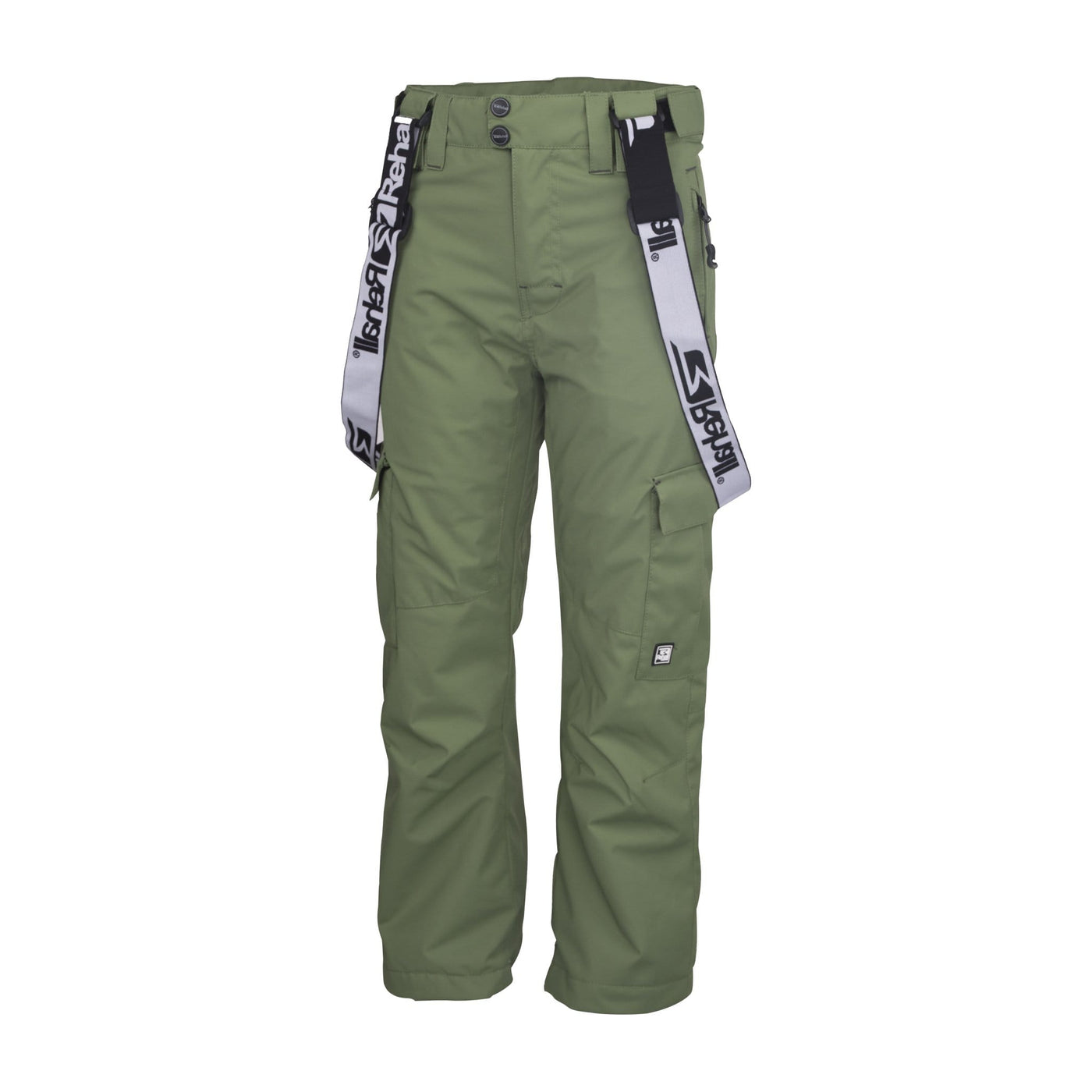 SnowKids Outerwear Pants Rehall Dizzy Jr Boys Snow Pant - Moss Green