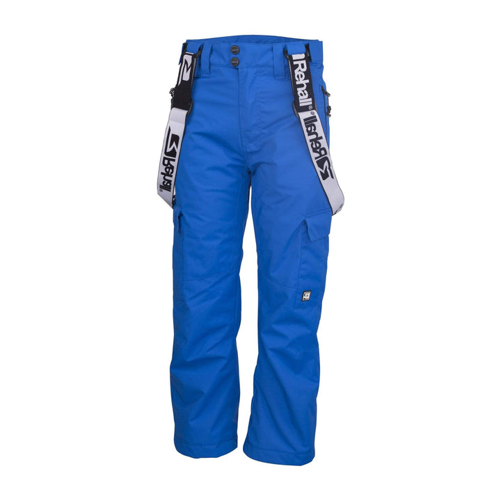 SnowKids Outerwear Pants 128 Rehall Dizzy Jr Boys Snow Pant - Reflex Blue