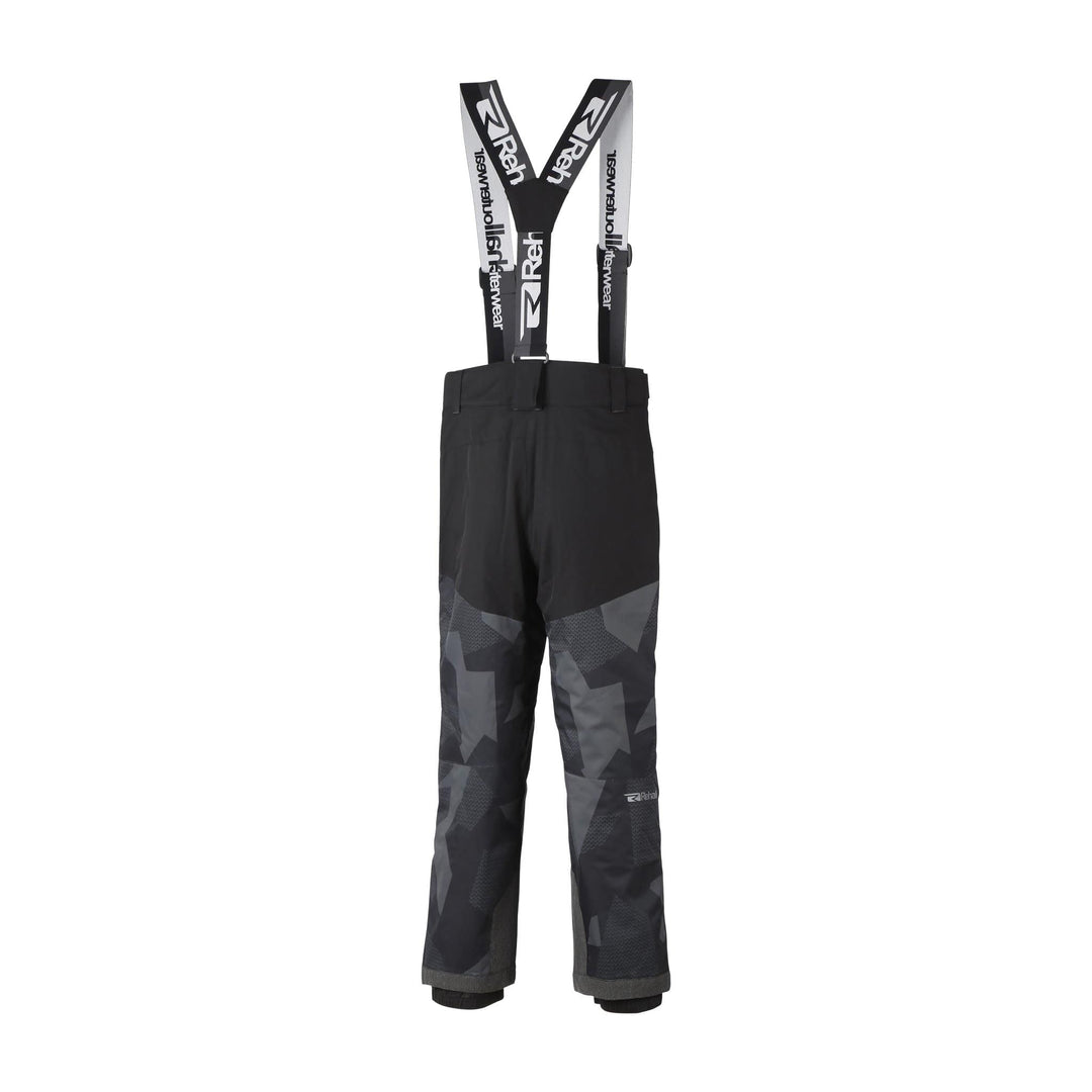 SnowKids Outerwear Pants Rehall Dragg Jr Boys Snow Pant - Camo Black