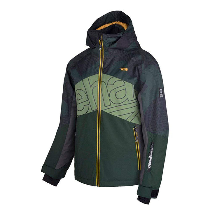 SnowKids Outerwear Pants Rehall Dragg Jr Boys Snow Pant - Camo Olive