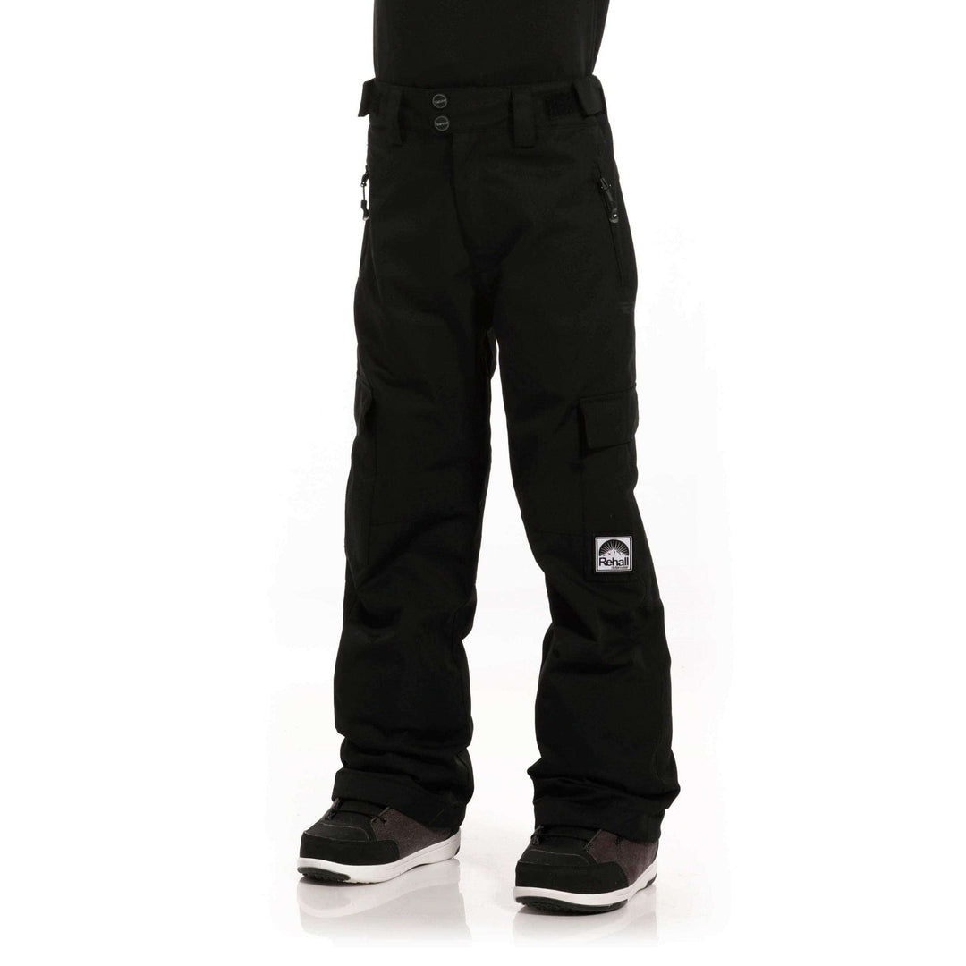 Rehall Outerwear Pants Rehall Edge Boys Snow Pants - Black