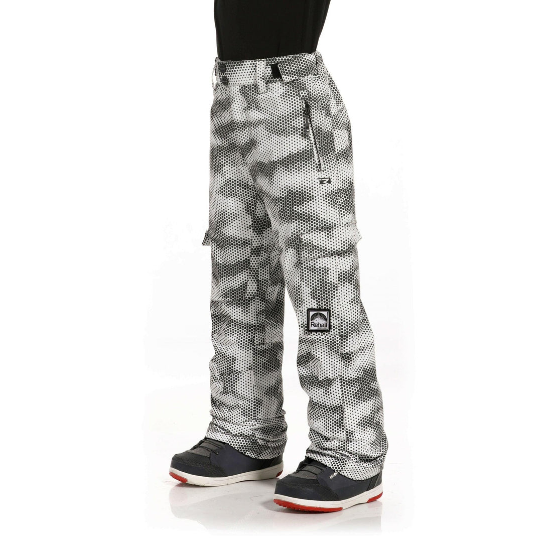 Rehall Outerwear Pants Rehall Edge Boys Snow Pants - Camo White