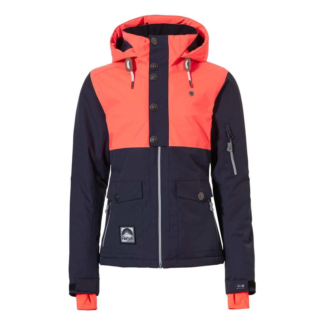 Rehall Outerwear Jacket Rehall Emmy Girls Snow Jacket - Hot Coral