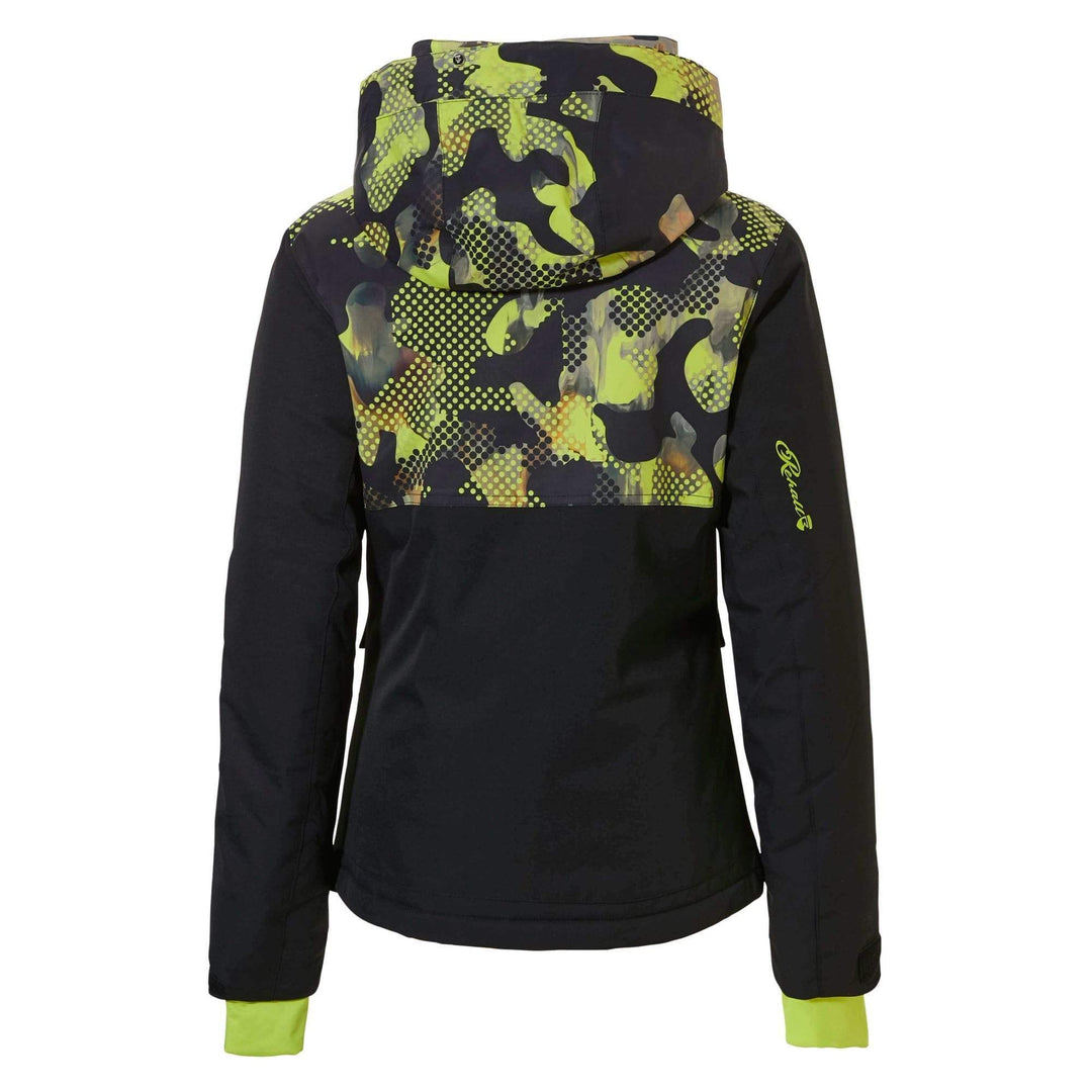 Rehall Outerwear Jacket Rehall Emmy Girls Snow Jacket - Popart Lime