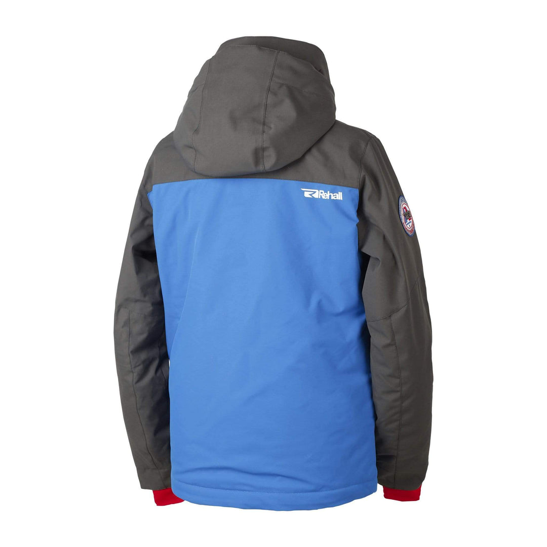 SnowKids Outerwear Jacket Rehall Halox Jr Boys Snow Jacket - Graphite