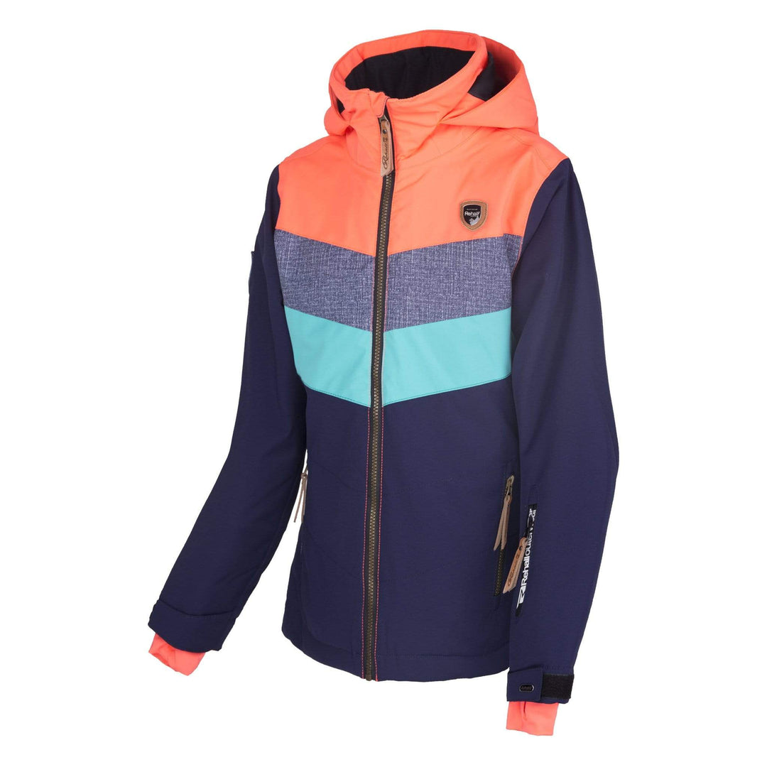 SnowKids Outerwear Jacket Rehall Hester Jr Girls Snow Jacket - Evening Blue