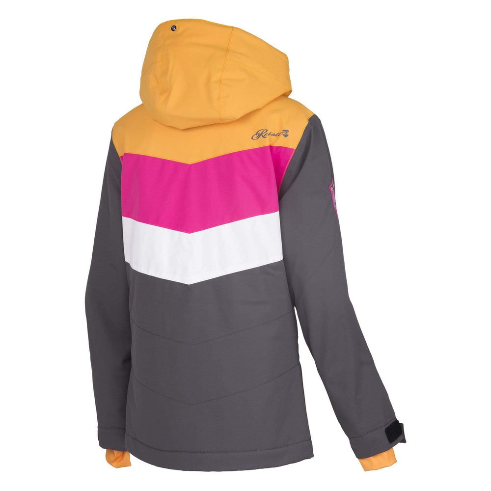 SnowKids Outerwear Jacket Rehall Hester Jr Girls Snow Jacket - Graphite