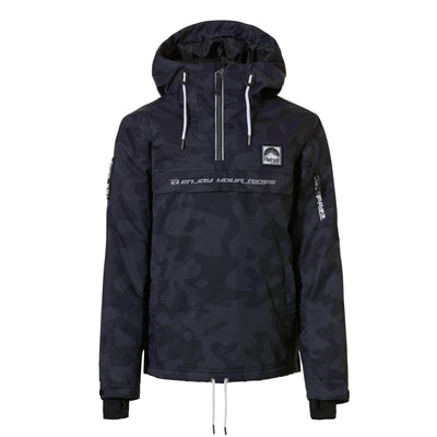 Rehall Outerwear Jacket Rehall Karl Boys Ski Anorak - Camo Black