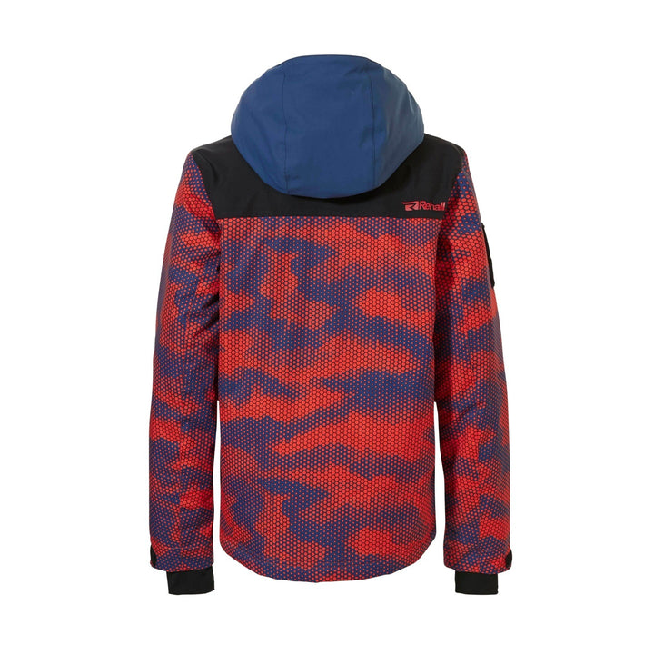 Rehall Outerwear Jacket Rehall Karl Boys Ski Anorak - Camo Orange