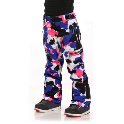 Rehall Outerwear Pants Rehall Keely Girls Snow Pants - Camo Pink