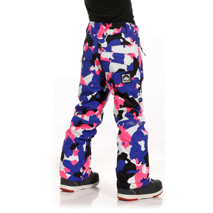 Rehall Outerwear Pants Rehall Keely Girls Snow Pants - Camo Pink