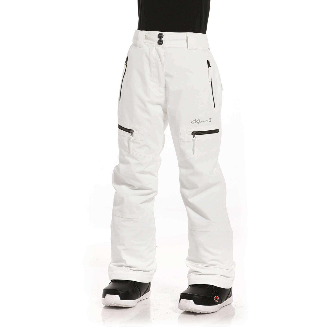 Rehall Outerwear Pants Rehall Keely Girls Snow Pants - White
