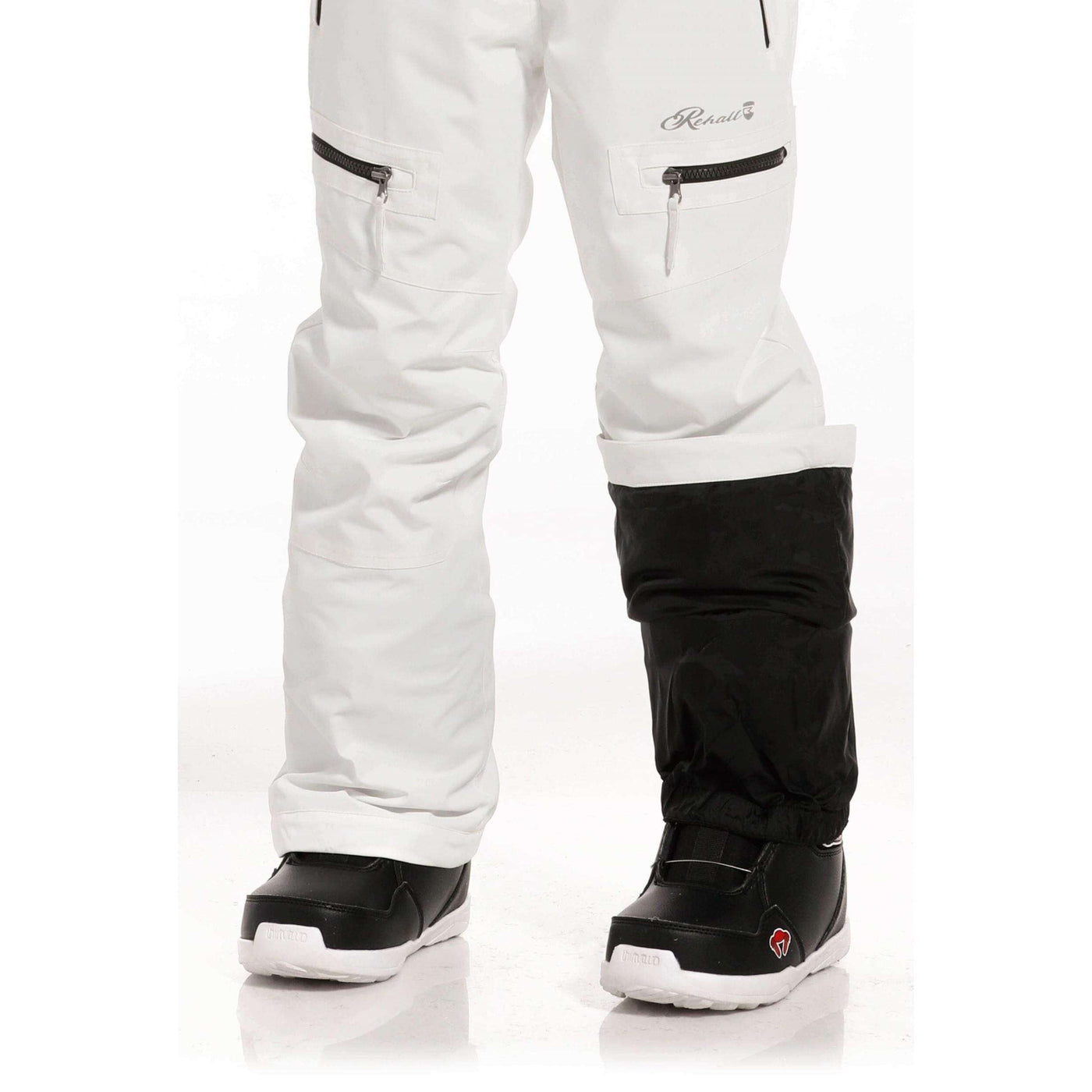 Rehall Outerwear Pants Rehall Keely Girls Snow Pants - White