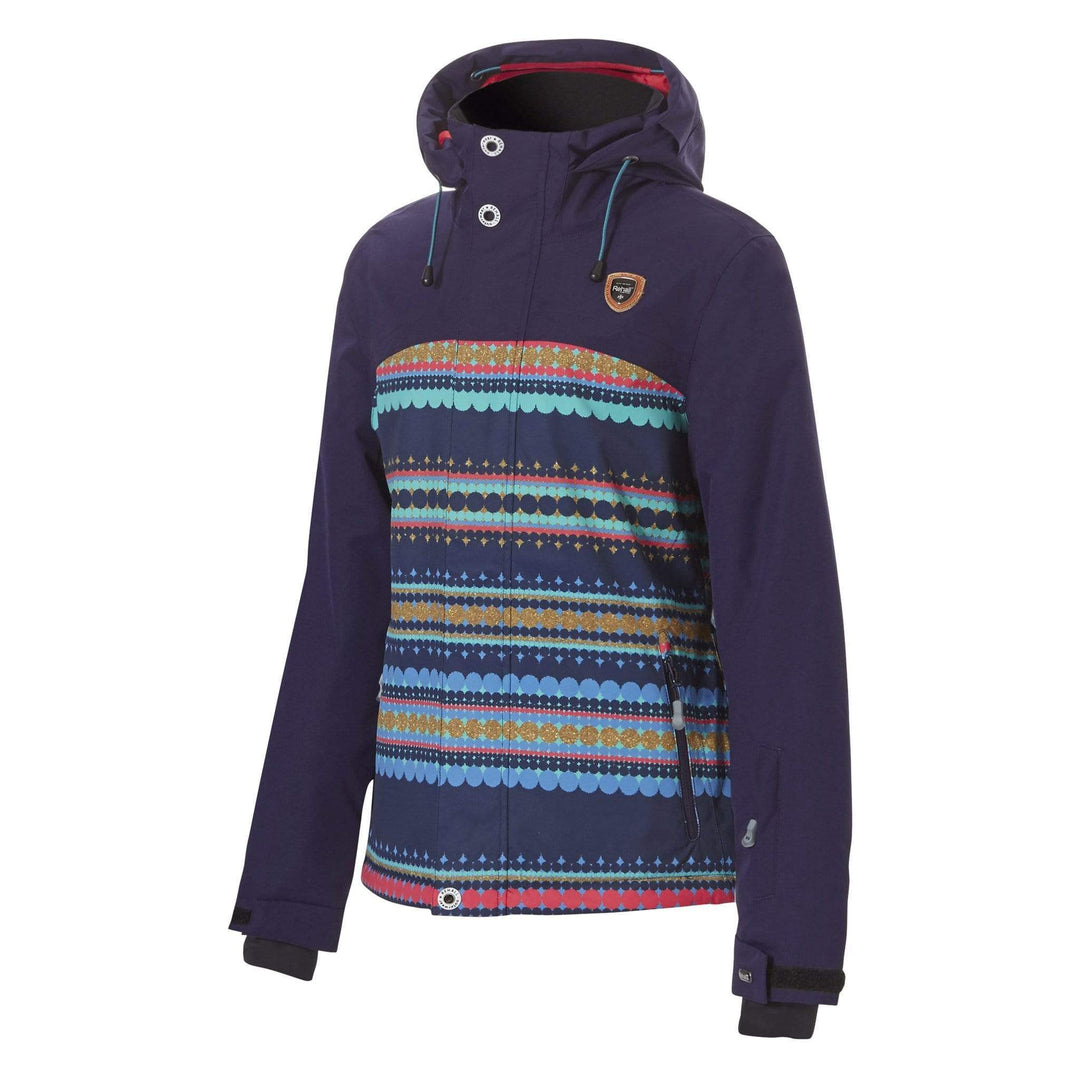 SnowKids Outerwear Jacket Rehall Maggy Jr Girls Snow Jacket - Coral