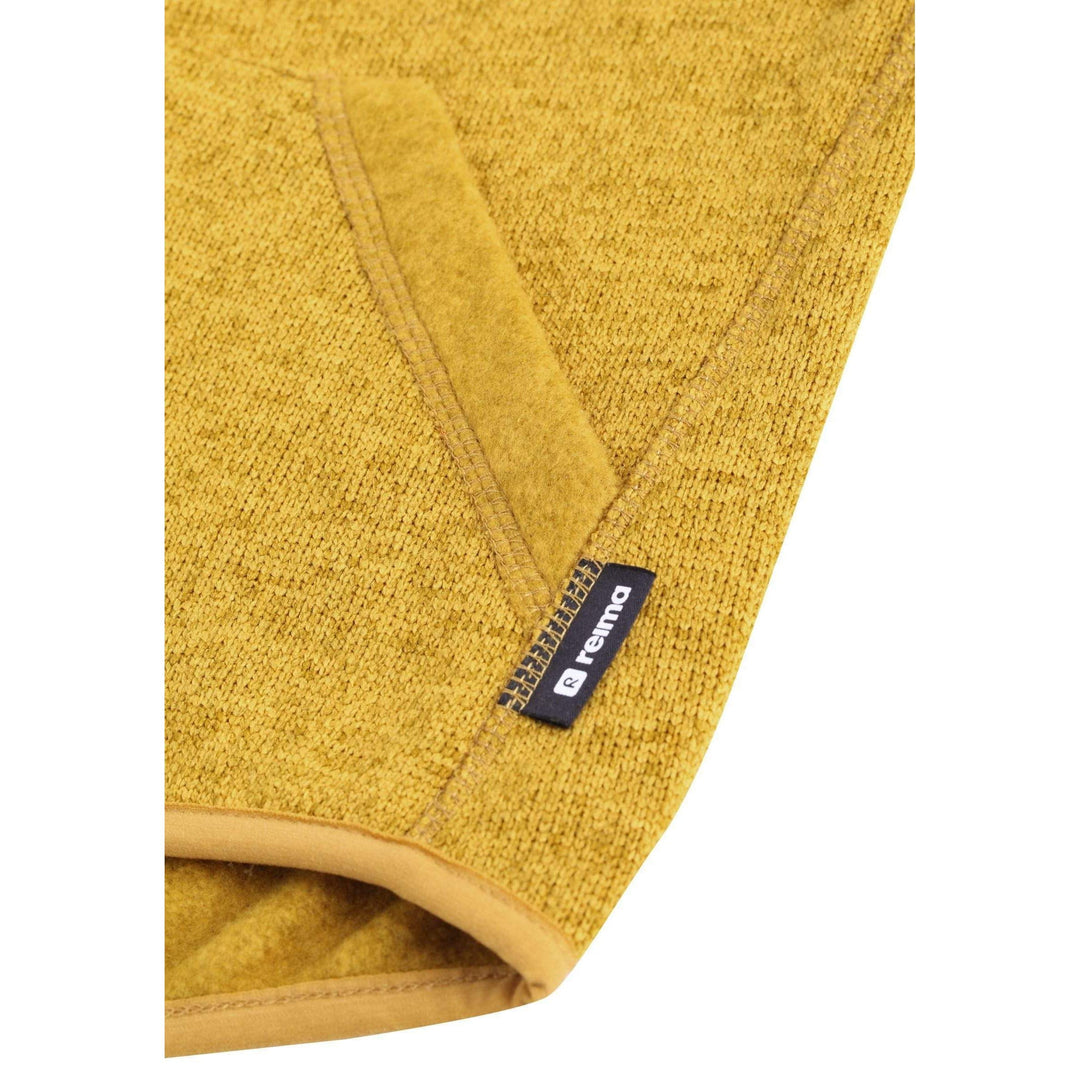 SnowKids Midlayers Reima Hopper Fleece Sweater - Mustard Yellow