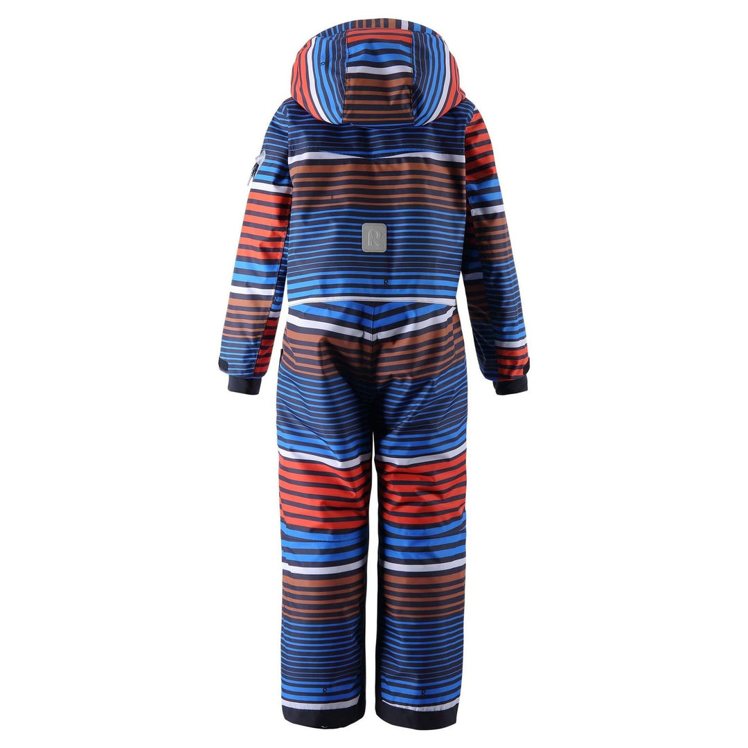 SnowKids Snowsuits Reima Kids Reach Boys Snowsuit - Orange Stripes