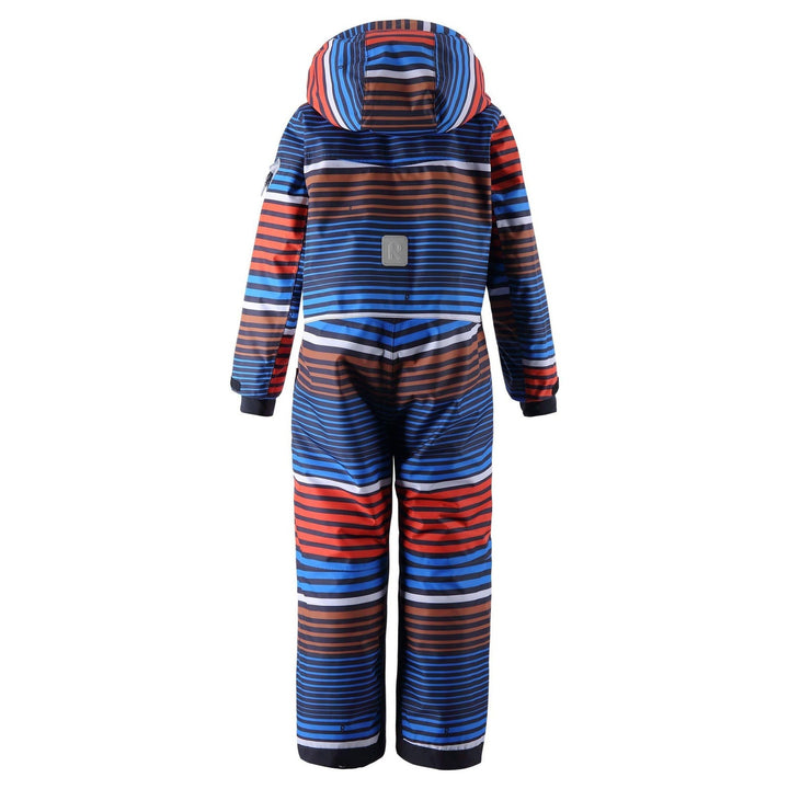 SnowKids Snowsuits Reima Kids Reach Boys Snowsuit - Orange Stripes