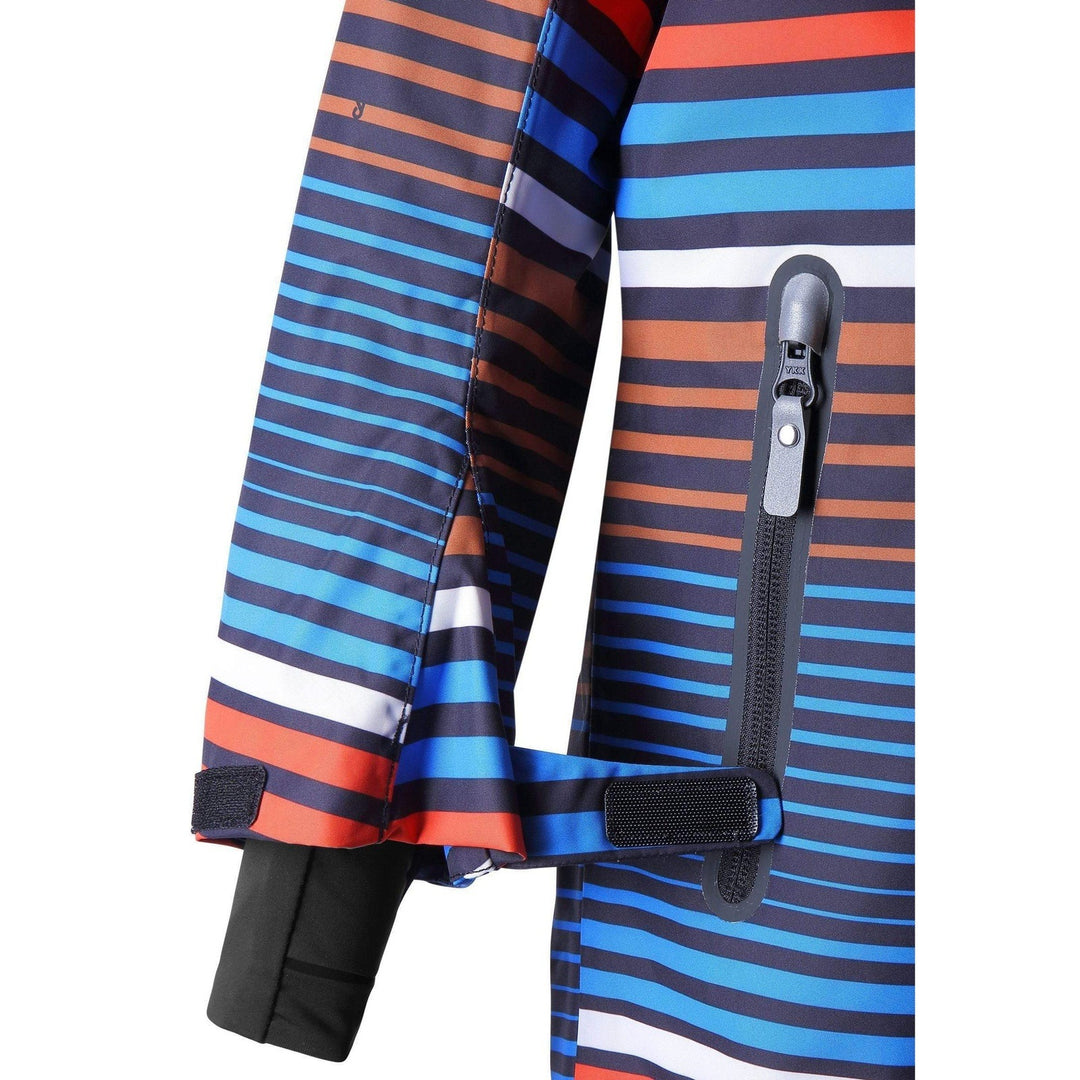 SnowKids Snowsuits Reima Kids Reach Boys Snowsuit - Orange Stripes