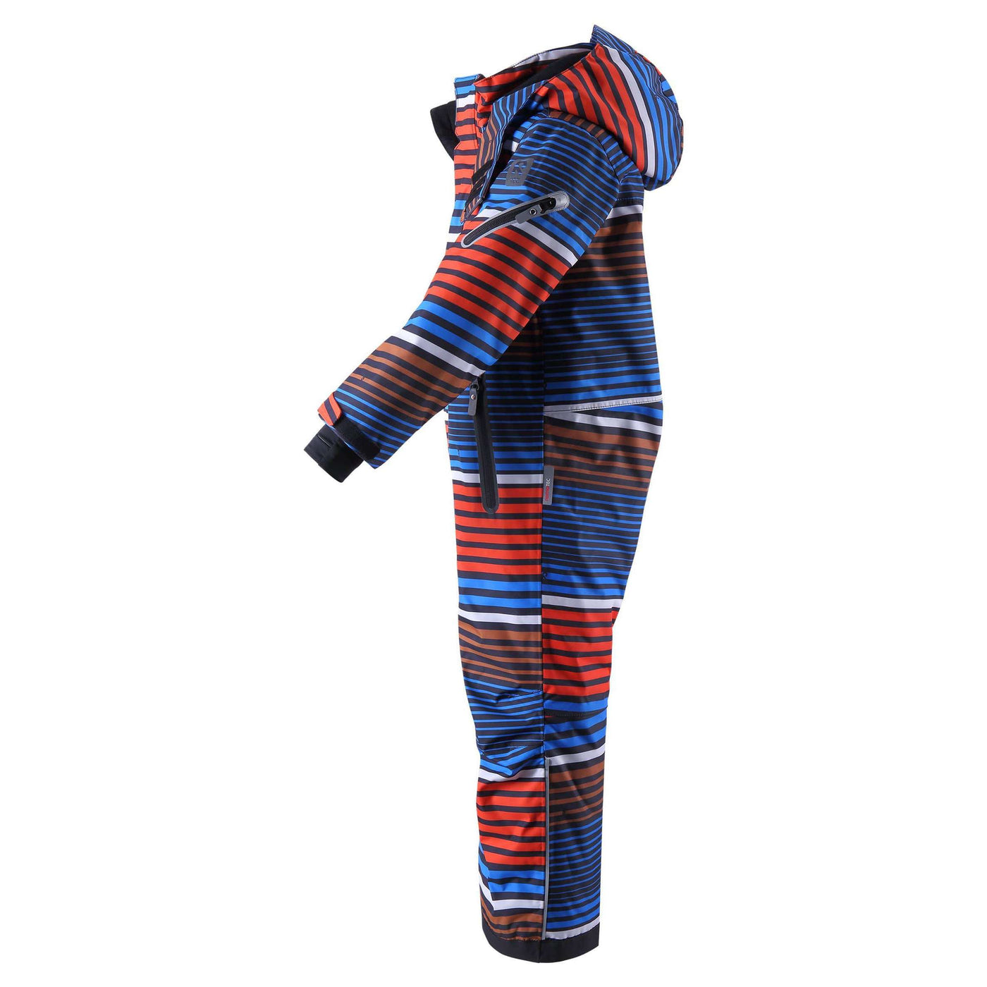 SnowKids Snowsuits Reima Kids Reach Boys Snowsuit - Orange Stripes