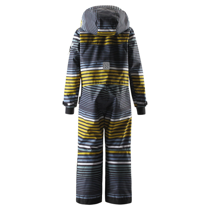 SnowKids Snowsuits Reima Kids Reach Boys Snowsuit - Yellow Moss Stripes