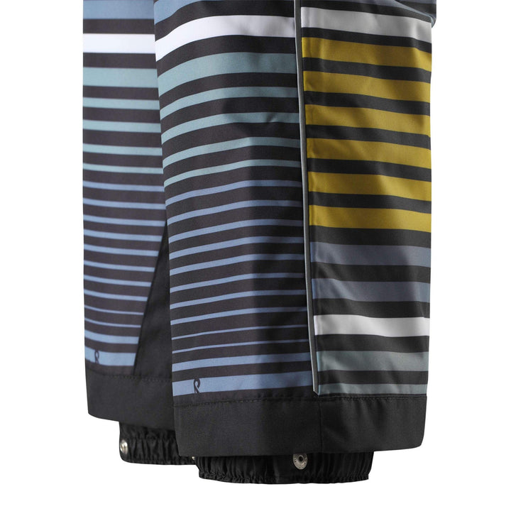 SnowKids Snowsuits Reima Kids Reach Boys Snowsuit - Yellow Moss Stripes