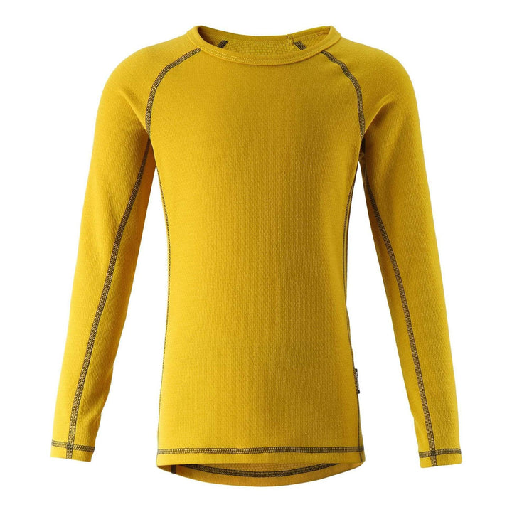 SnowKids Baselayers Reima Lani Thermal Set - Mustard Yellow