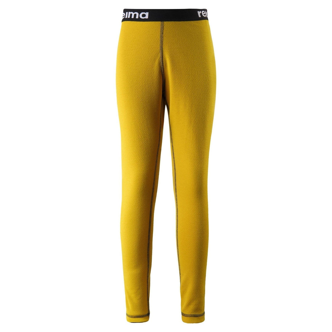 SnowKids Baselayers Reima Lani Thermal Set - Mustard Yellow