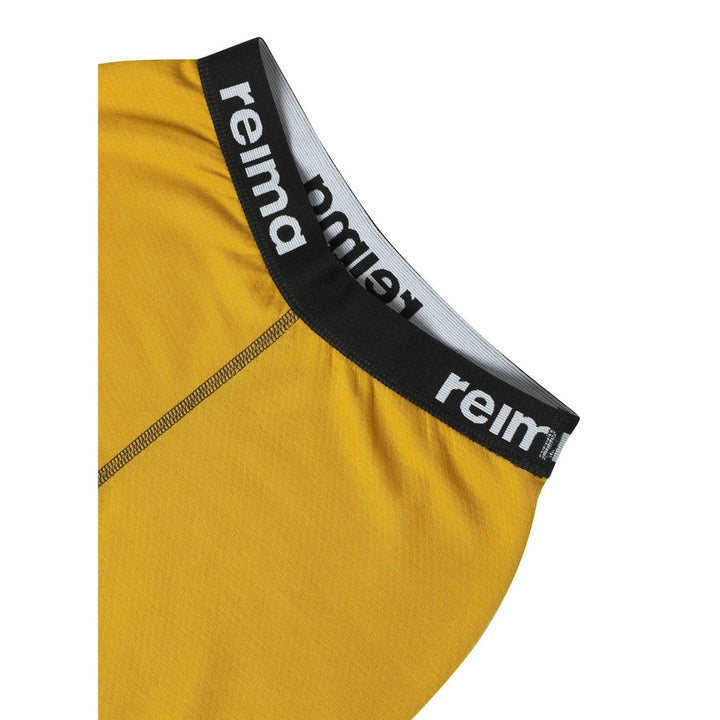 SnowKids Baselayers Reima Lani Thermal Set - Mustard Yellow