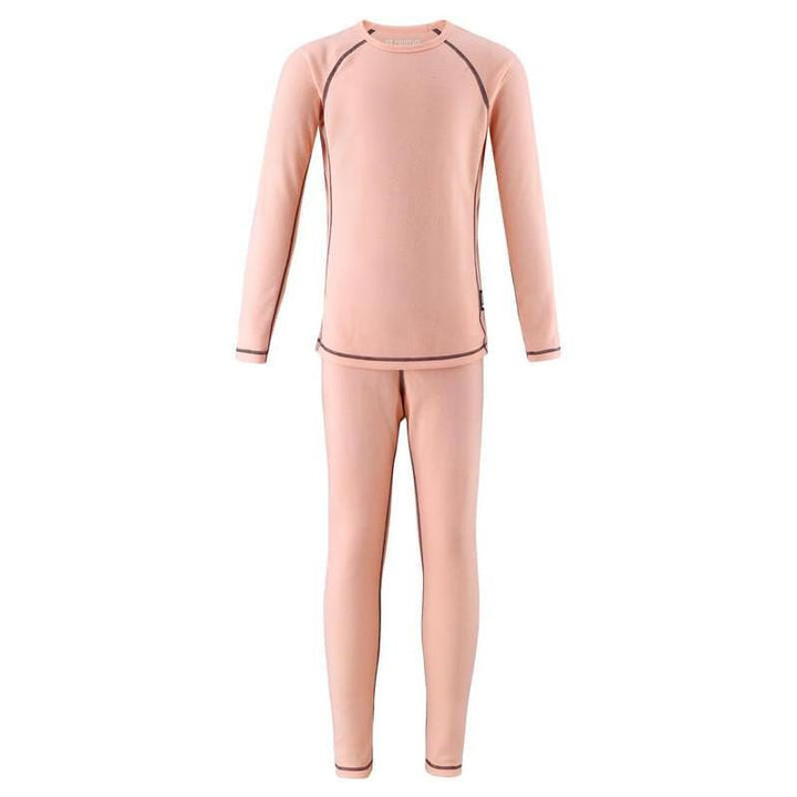 SnowKids Baselayers Reima Lani Thermal Set - Powder Pink
