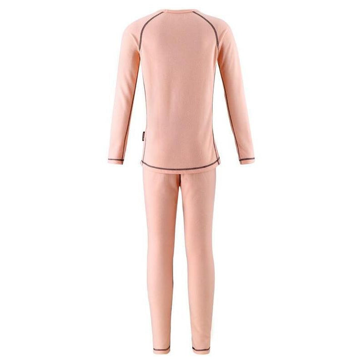 SnowKids Baselayers Reima Lani Thermal Set - Powder Pink