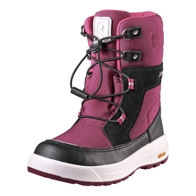 SnowKids Footwear 28 Reima Laplander Waterproof Snow Boots - Dark Berry