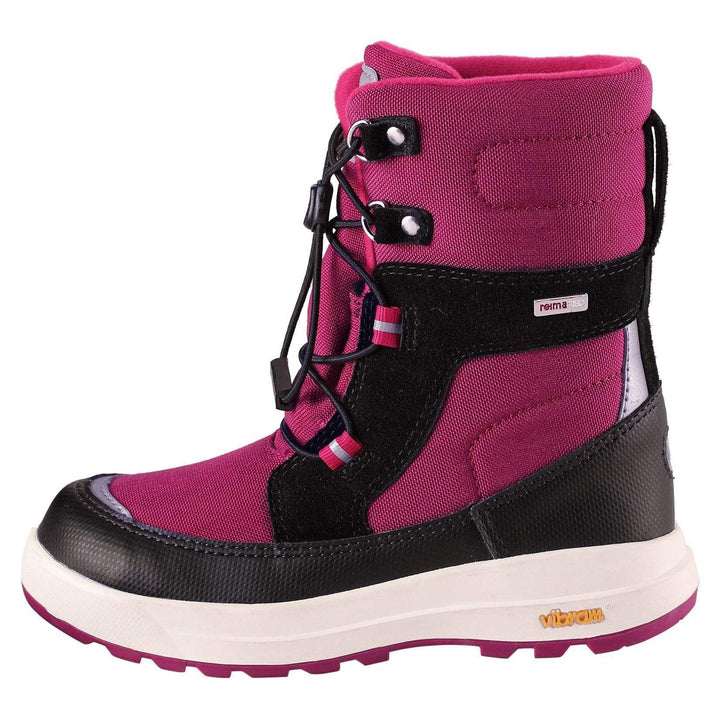 SnowKids Footwear Reima Laplander Waterproof Snow Boots - Dark Berry