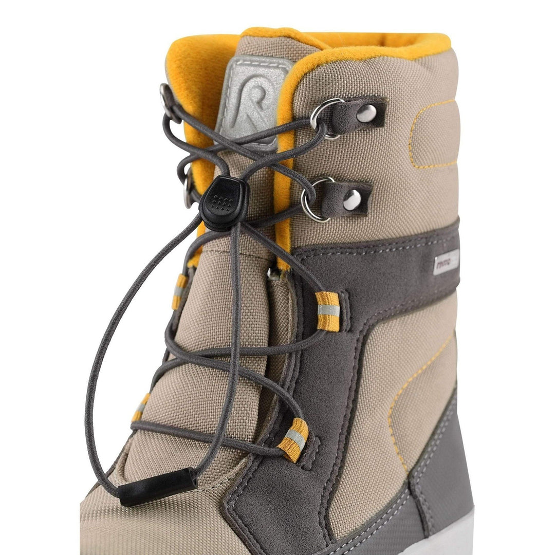 SnowKids Footwear Reima Laplander Waterproof Snow Boots - Stone
