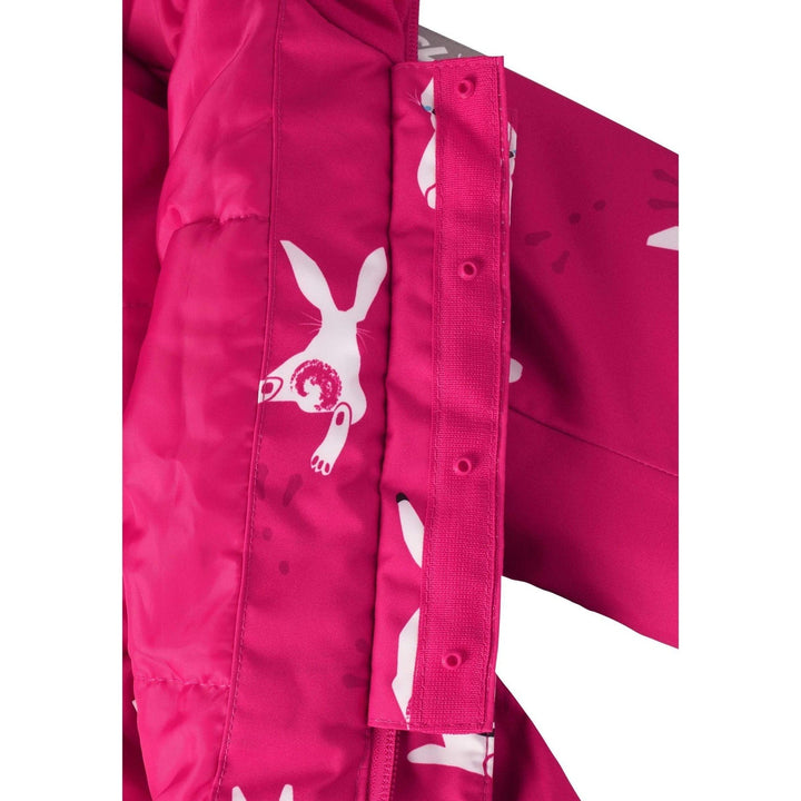 SnowKids Snowsuits 74 cm Reima Louna Snowsuit - Pink Bunnies