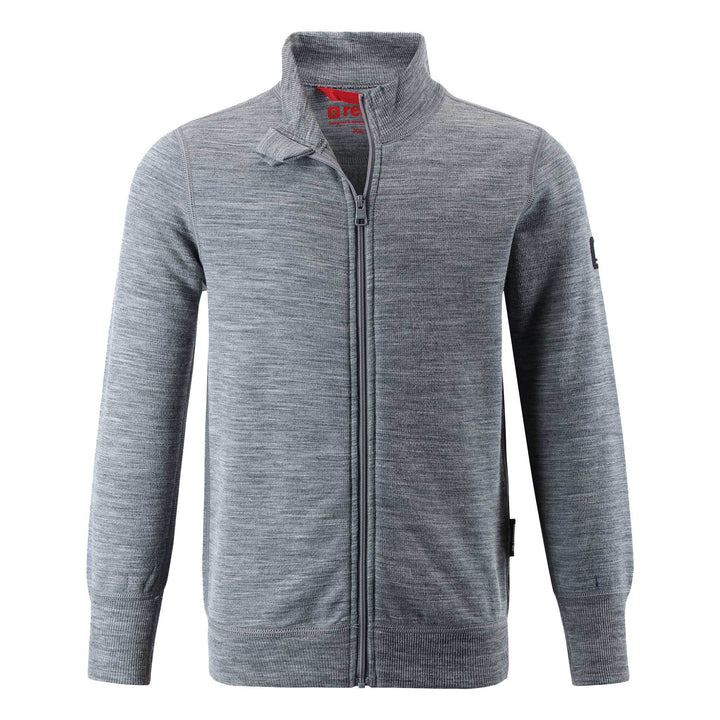 SnowKids Midlayers Reima Mahin Merino Wool Sweater - Melange Grey