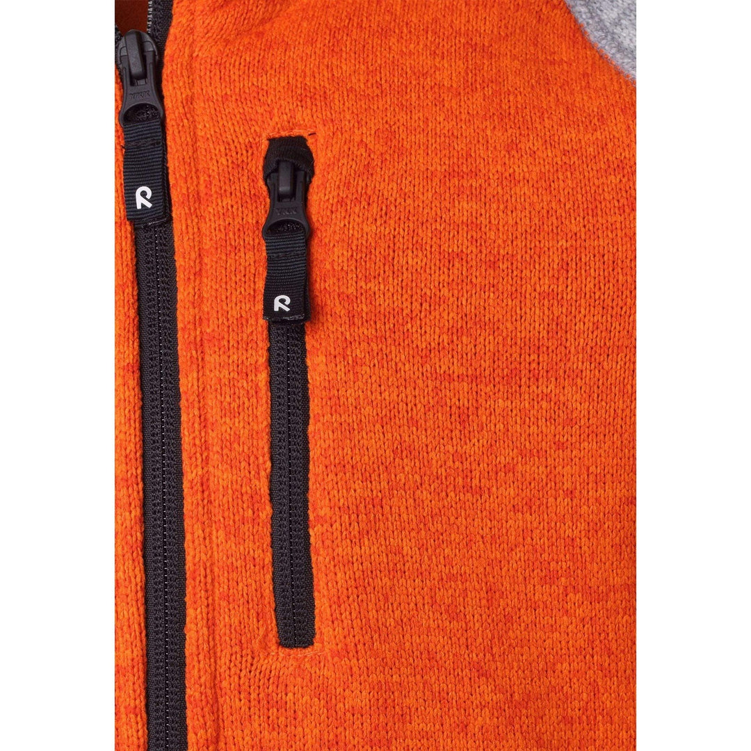 SnowKids Midlayers Reima Micoua Fleece Sweater - Orange