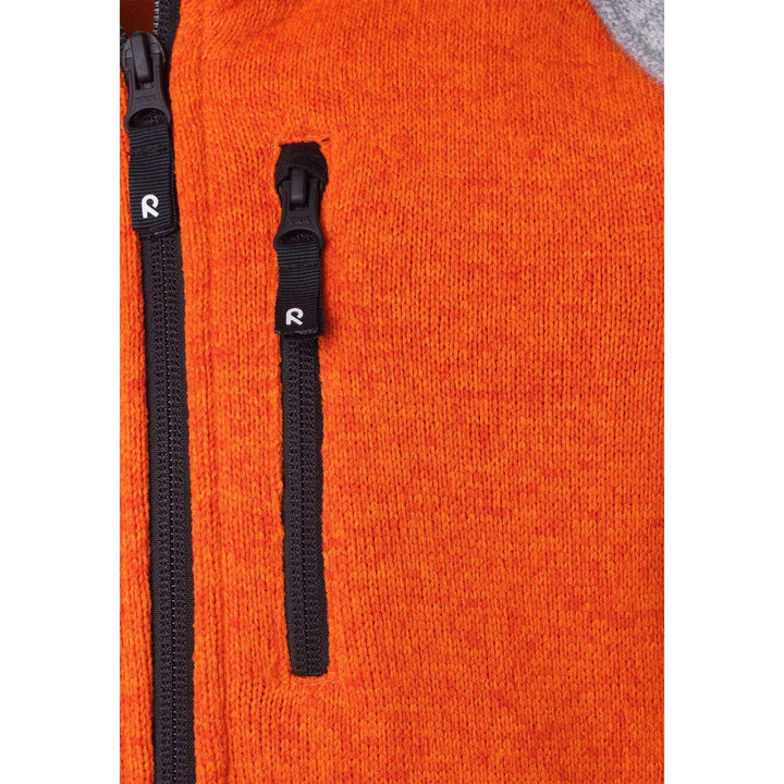 SnowKids Midlayers Reima Micoua Fleece Sweater - Orange