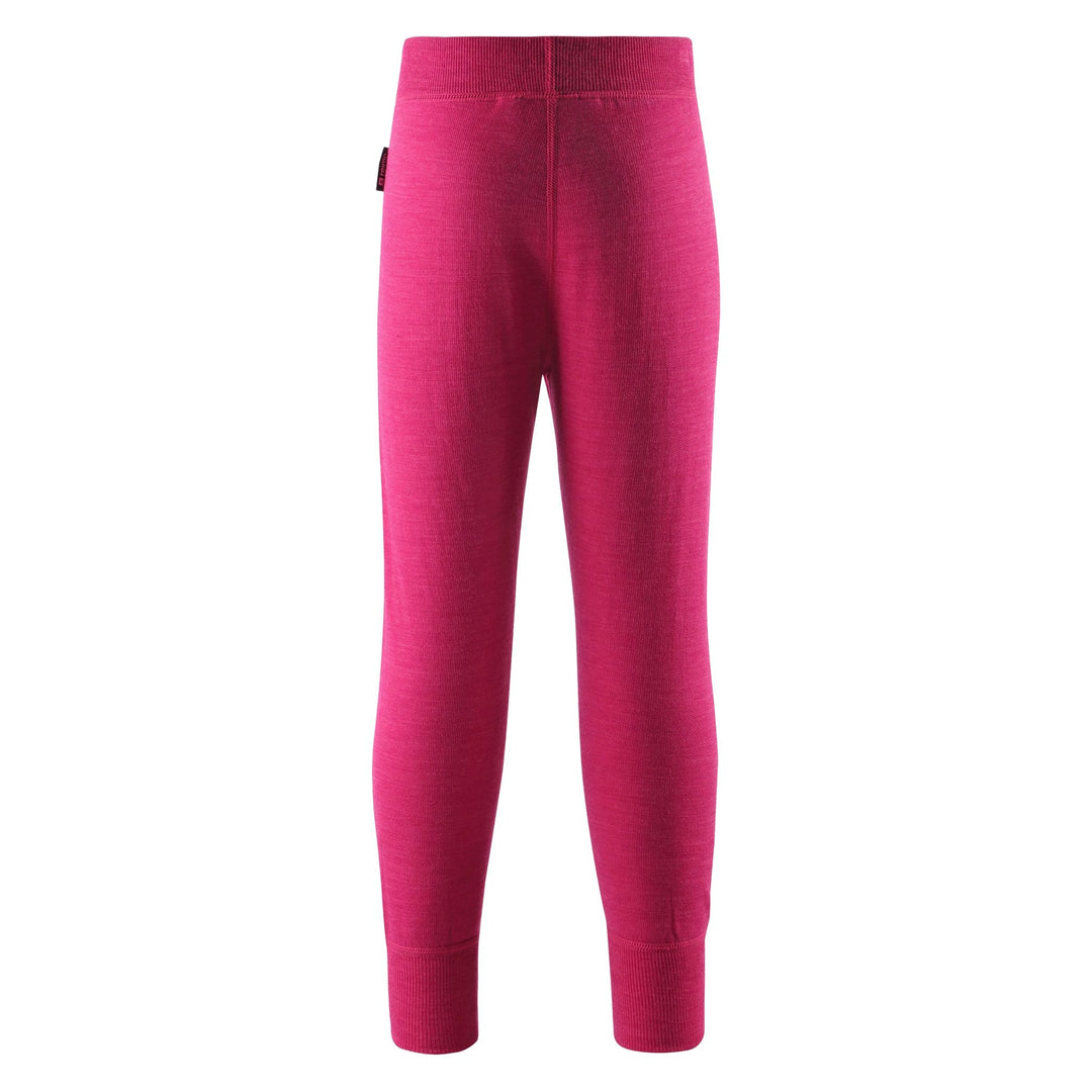 SnowKids Midlayers Reima Misam Merino Wool Pants - Raspberry Pink