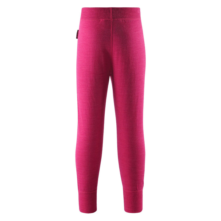 SnowKids Midlayers Reima Misam Merino Wool Pants - Raspberry Pink