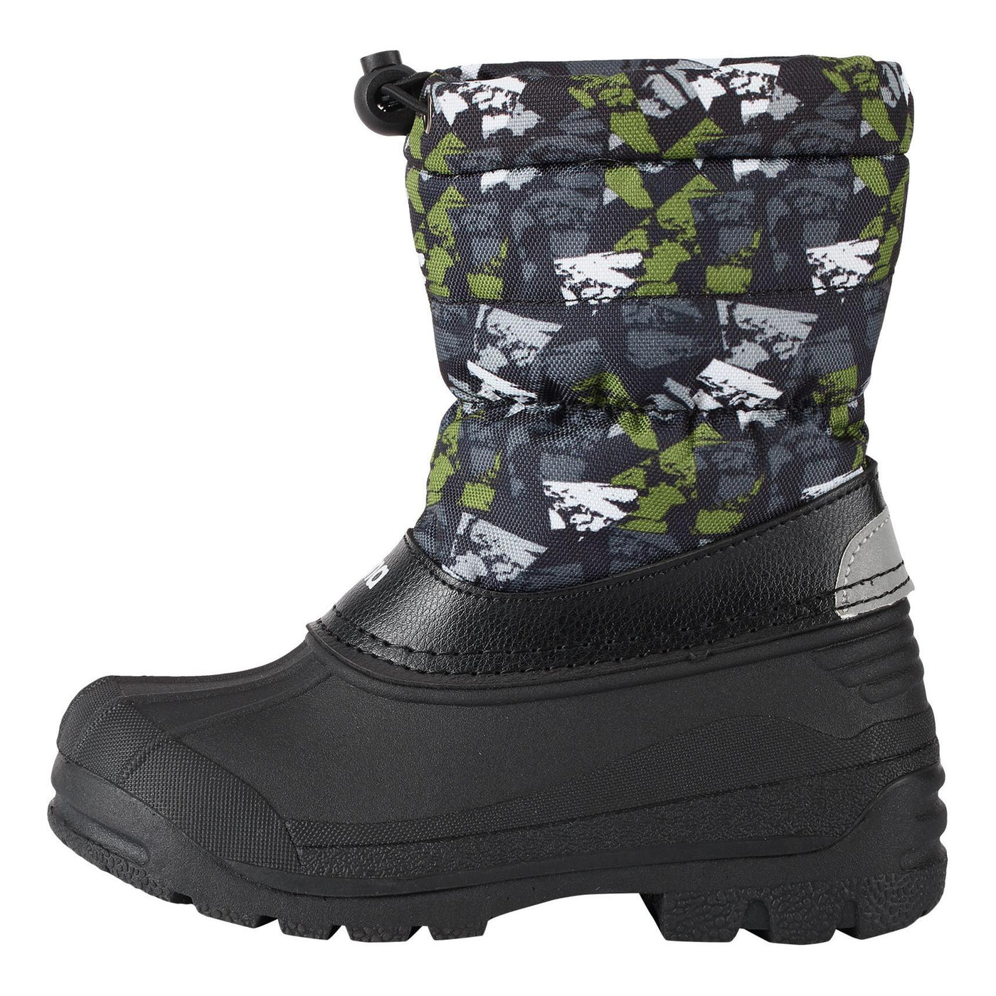 SnowKids Footwear 24 Reima Nefar Water Resistant Winter Boots - Khaki Green