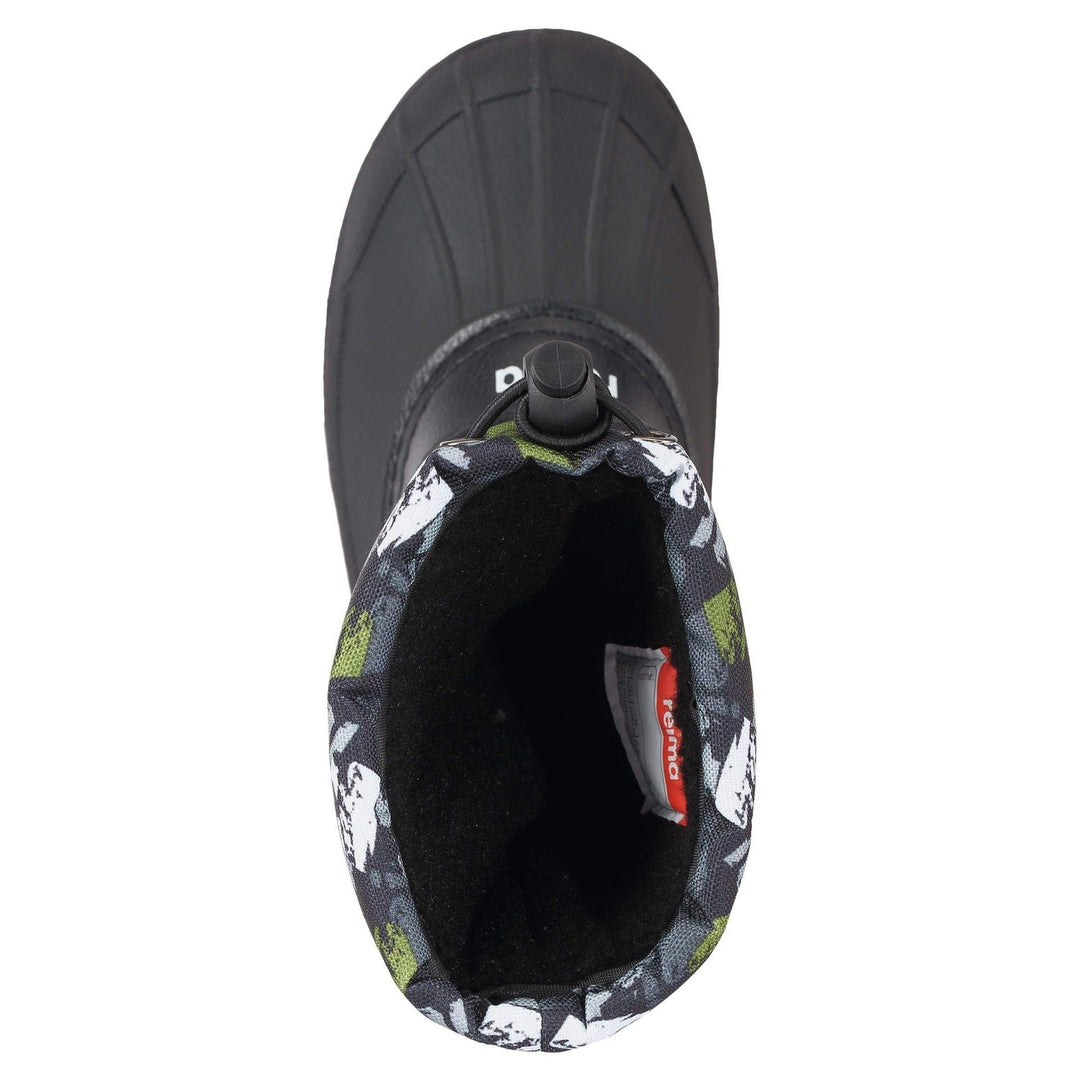 SnowKids Footwear Reima Nefar Water Resistant Winter Boots - Khaki Green