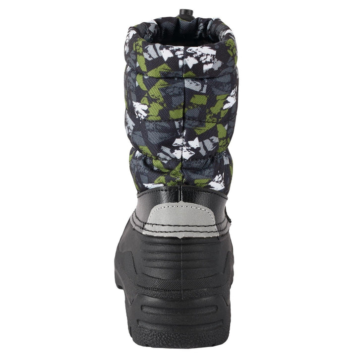 SnowKids Footwear Reima Nefar Water Resistant Winter Boots - Khaki Green