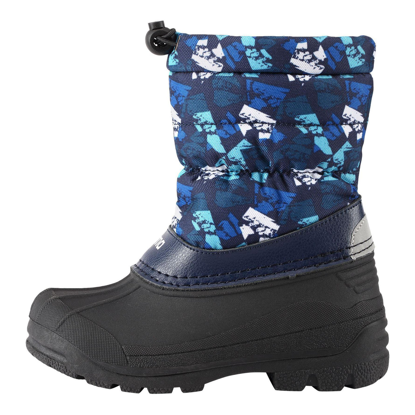SnowKids Footwear Reima Nefar Water Resistant Winter Boots - Navy