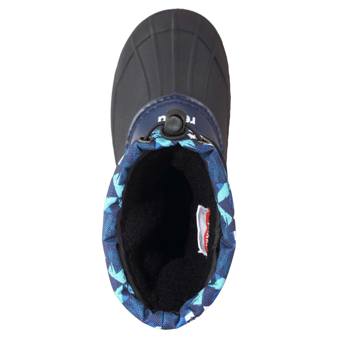 SnowKids Footwear Reima Nefar Water Resistant Winter Boots - Navy