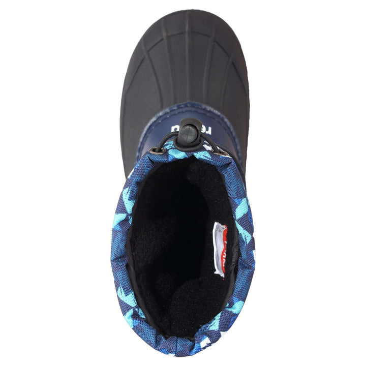 SnowKids Footwear Reima Nefar Water Resistant Winter Boots - Navy