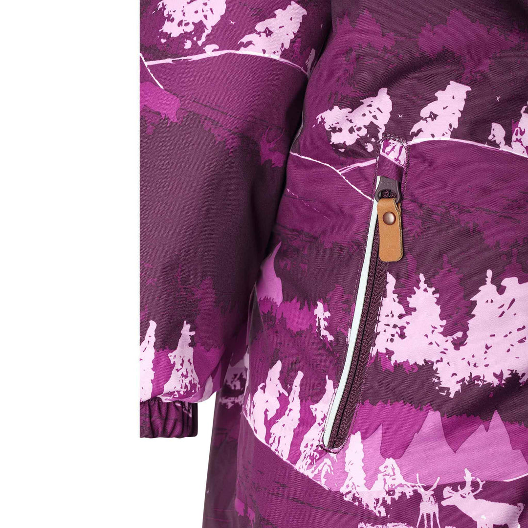 SnowKids Snowsuits Reima Puhuri Deep Purple Snow Suit