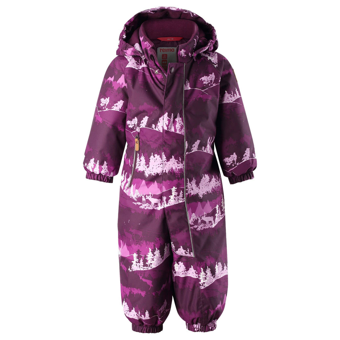 SnowKids Snowsuits Reima Puhuri Deep Purple Snow Suit