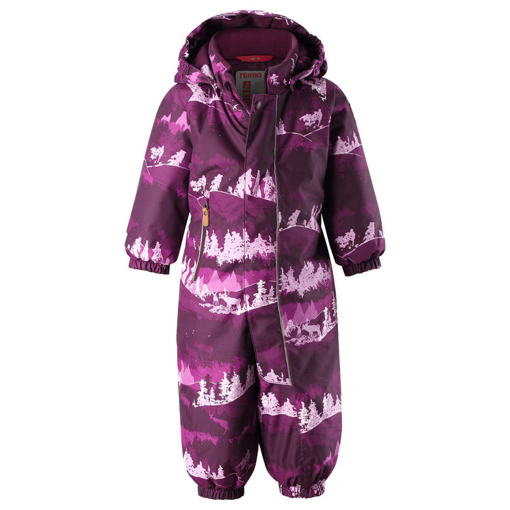 SnowKids Snowsuits Reima Puhuri Deep Purple Snow Suit